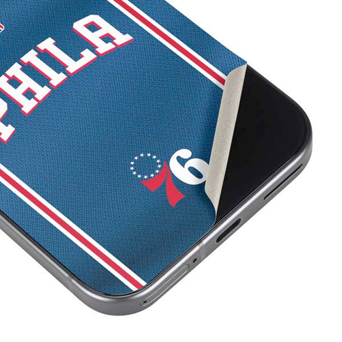 NBA Philadelphia 76ers Jersey Google Pixel 9 Skin
